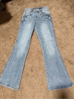 Western Blue High Rise Bootcut Women's Jeans